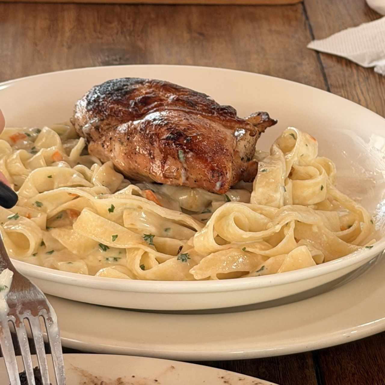 Pasta con Pollo