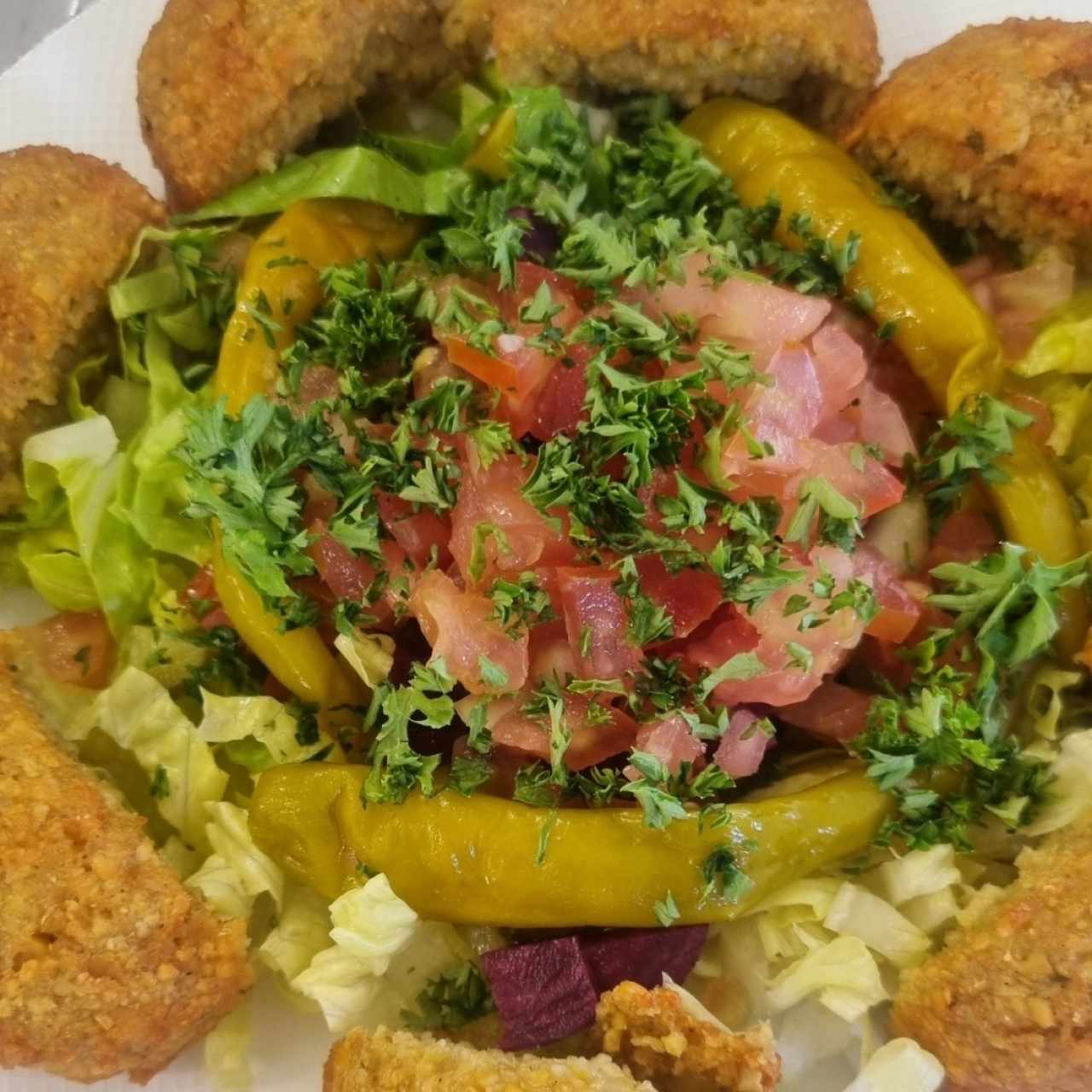 Comida Libanesa - Falafel