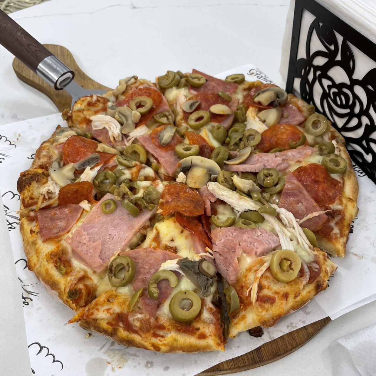 Pizzas - Combinación