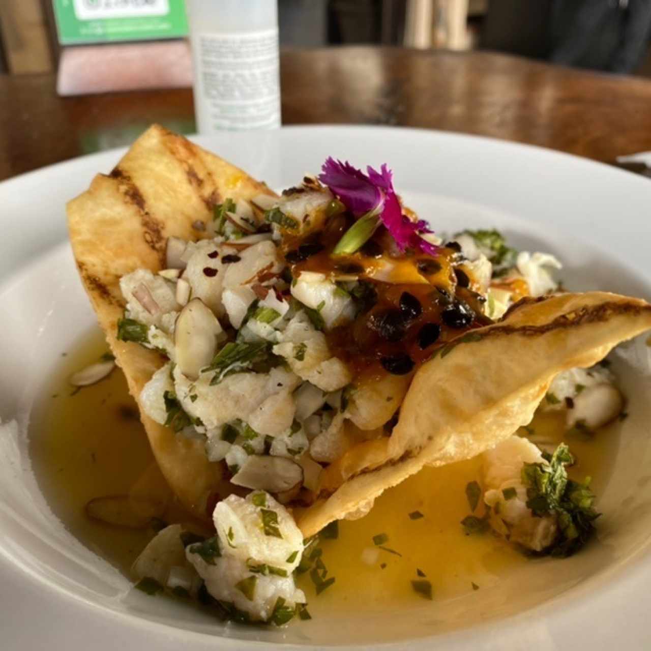 Ceviche de corvina