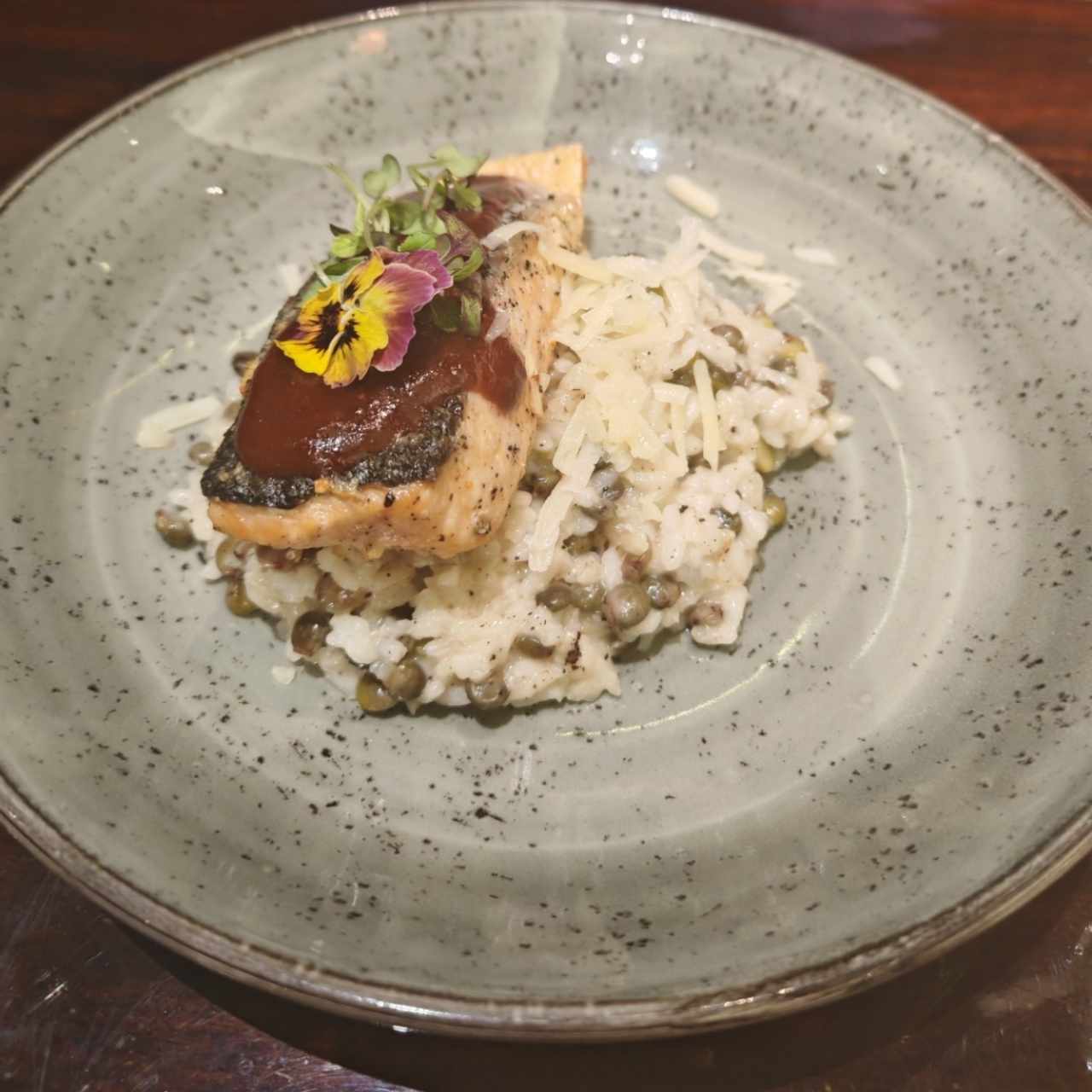 Salmón a la parrilla