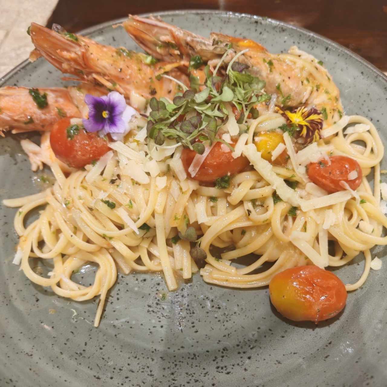 Principales - Pasta con Langostinos