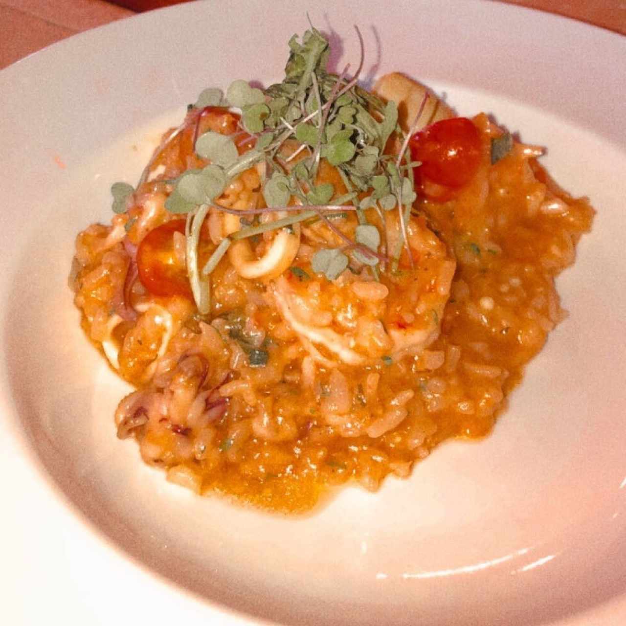 risotto de mariscos