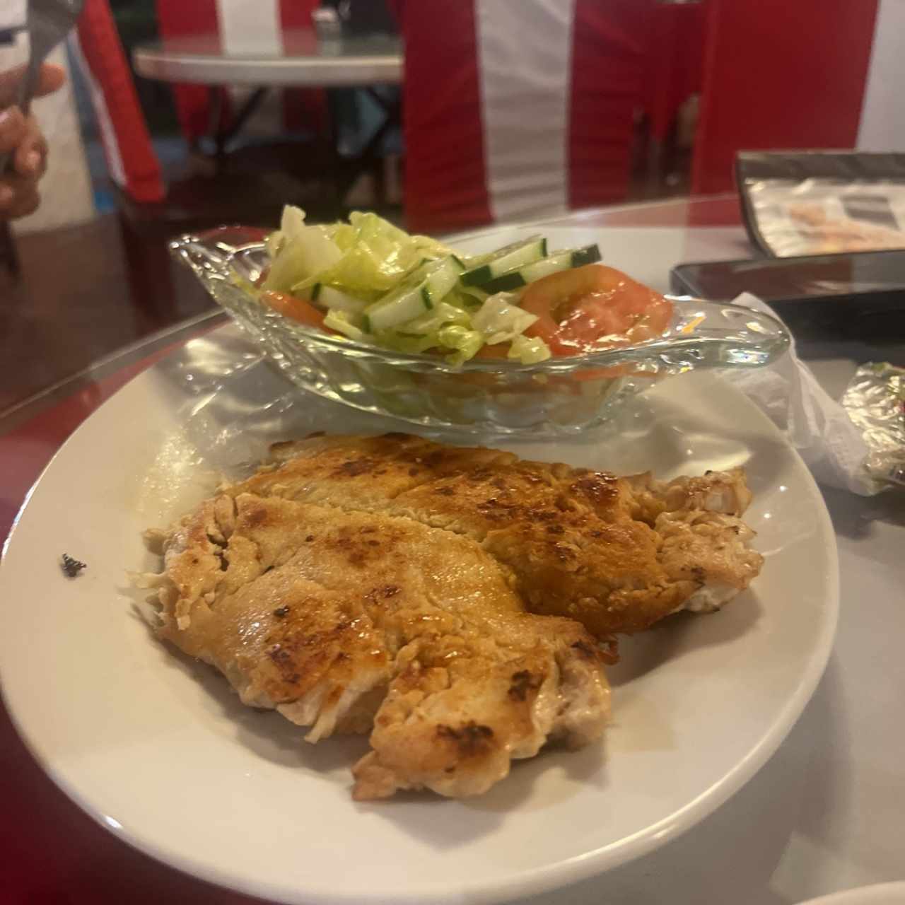 Pollo a la plancha