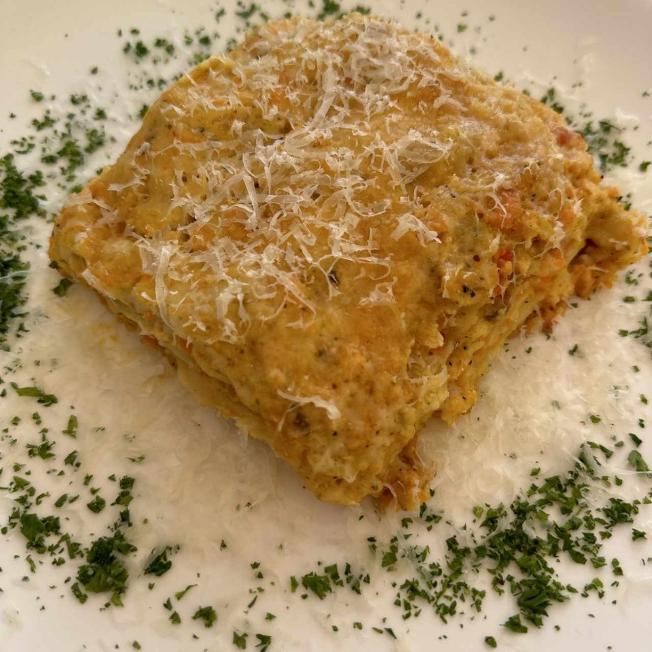 Lasaña de salmón 