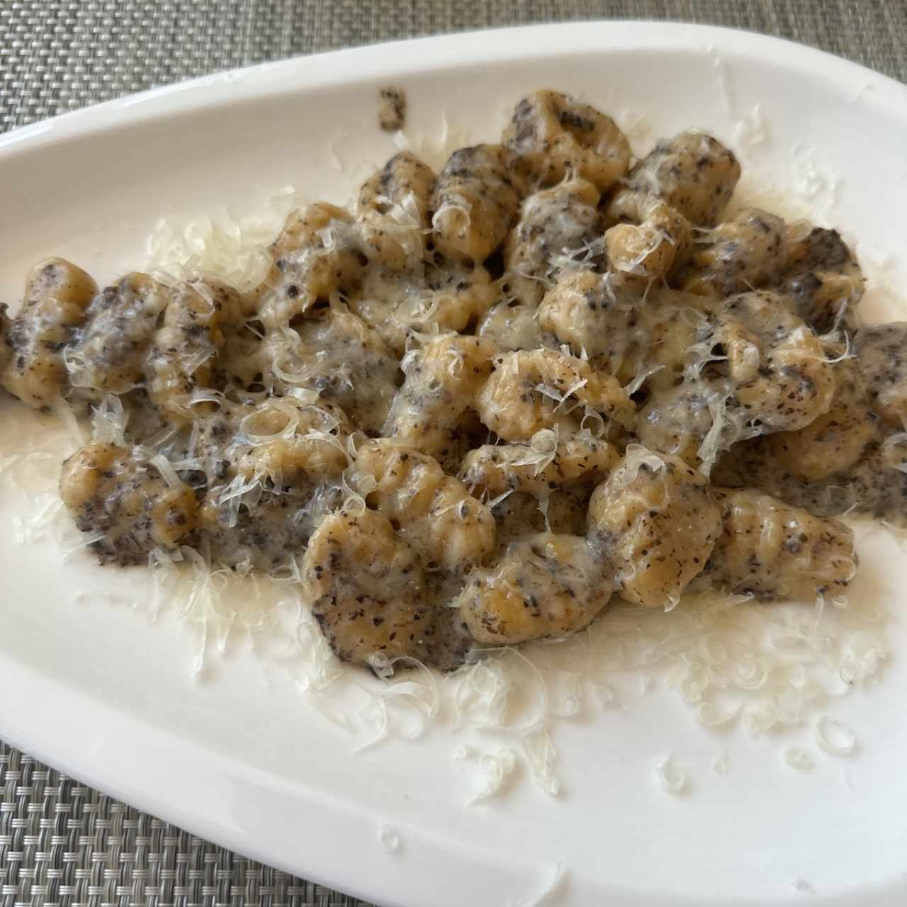 Ñoqui a la trufata