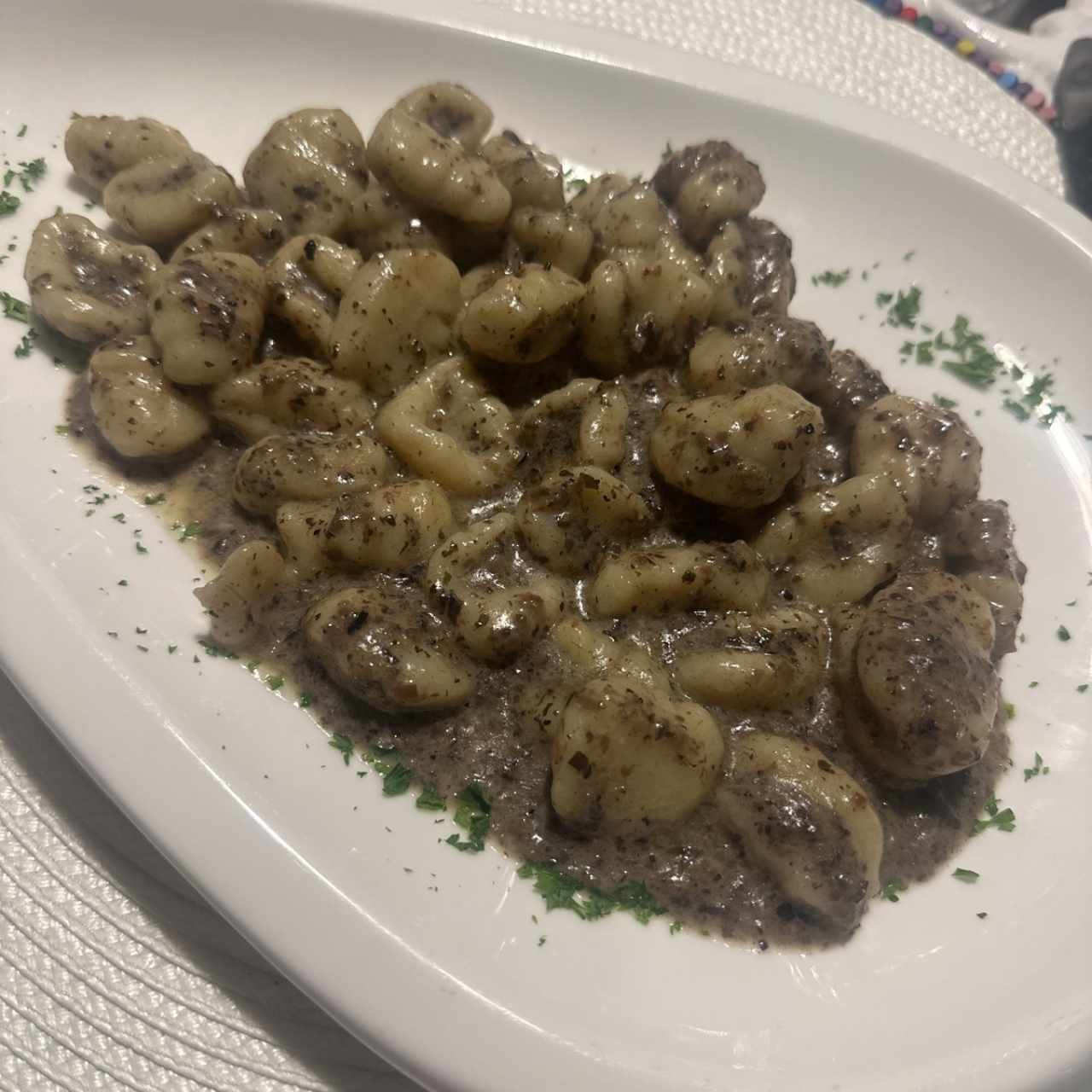 Ñoquis Trufata
