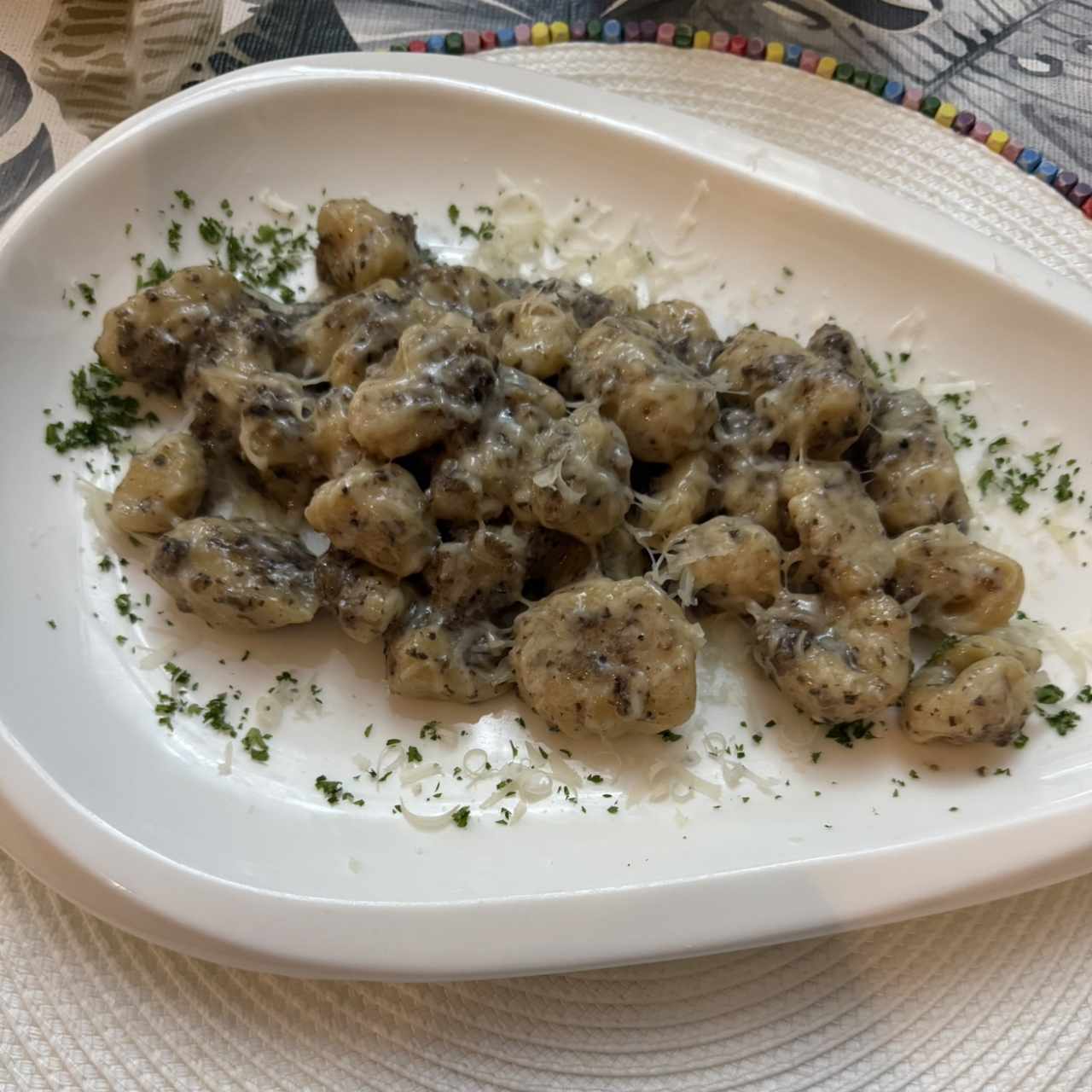 Ñoquis al Trufa