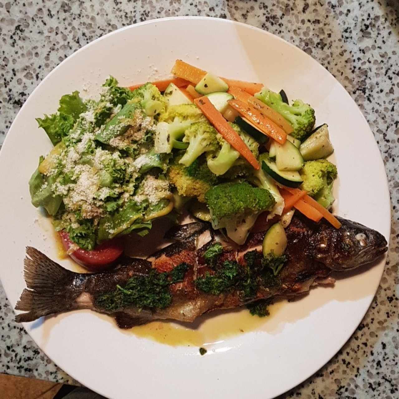 Trucha a la Meuniere