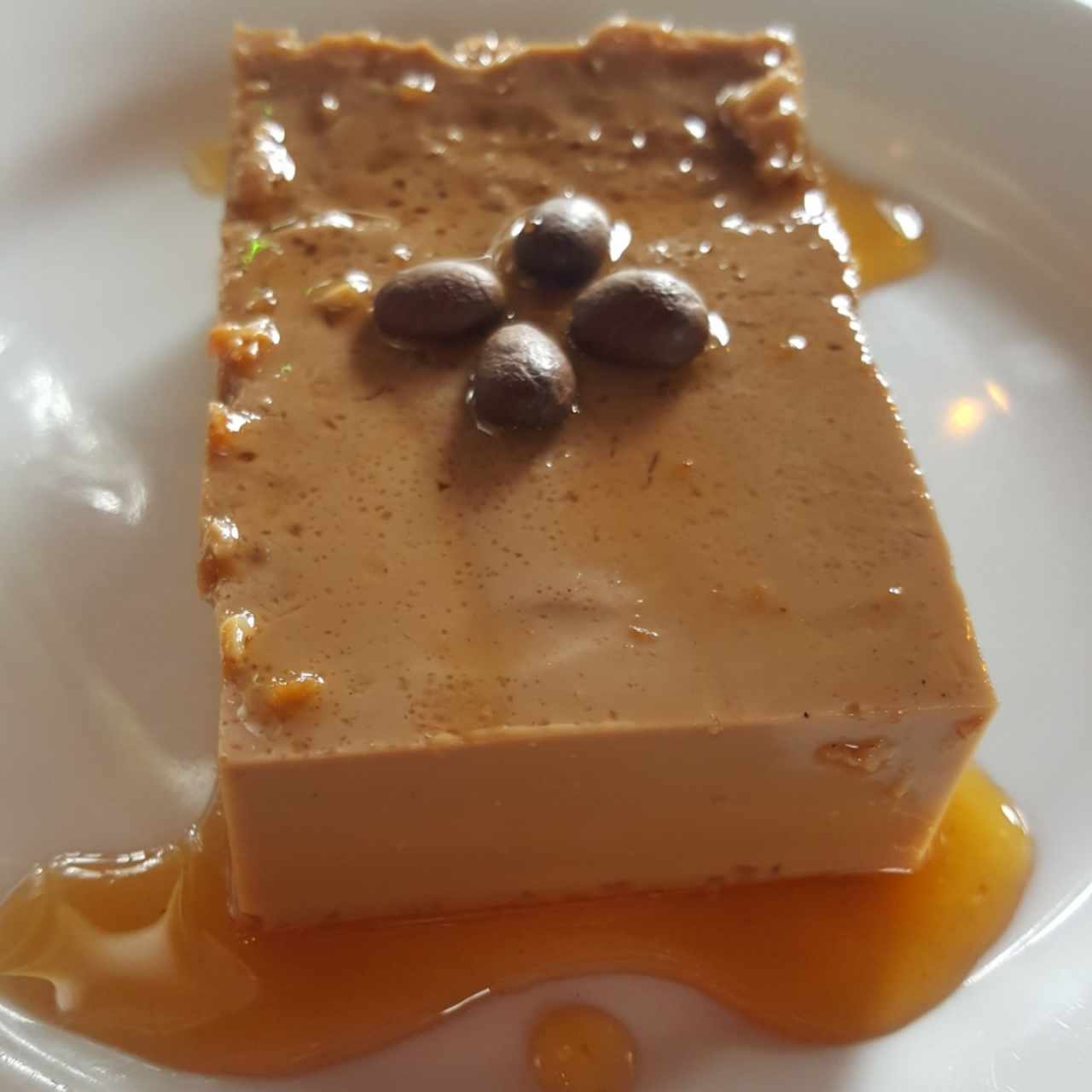 Flan de café