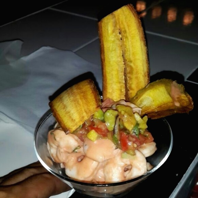 Mi mama probó el coctel de camarones estaba muy bueno!