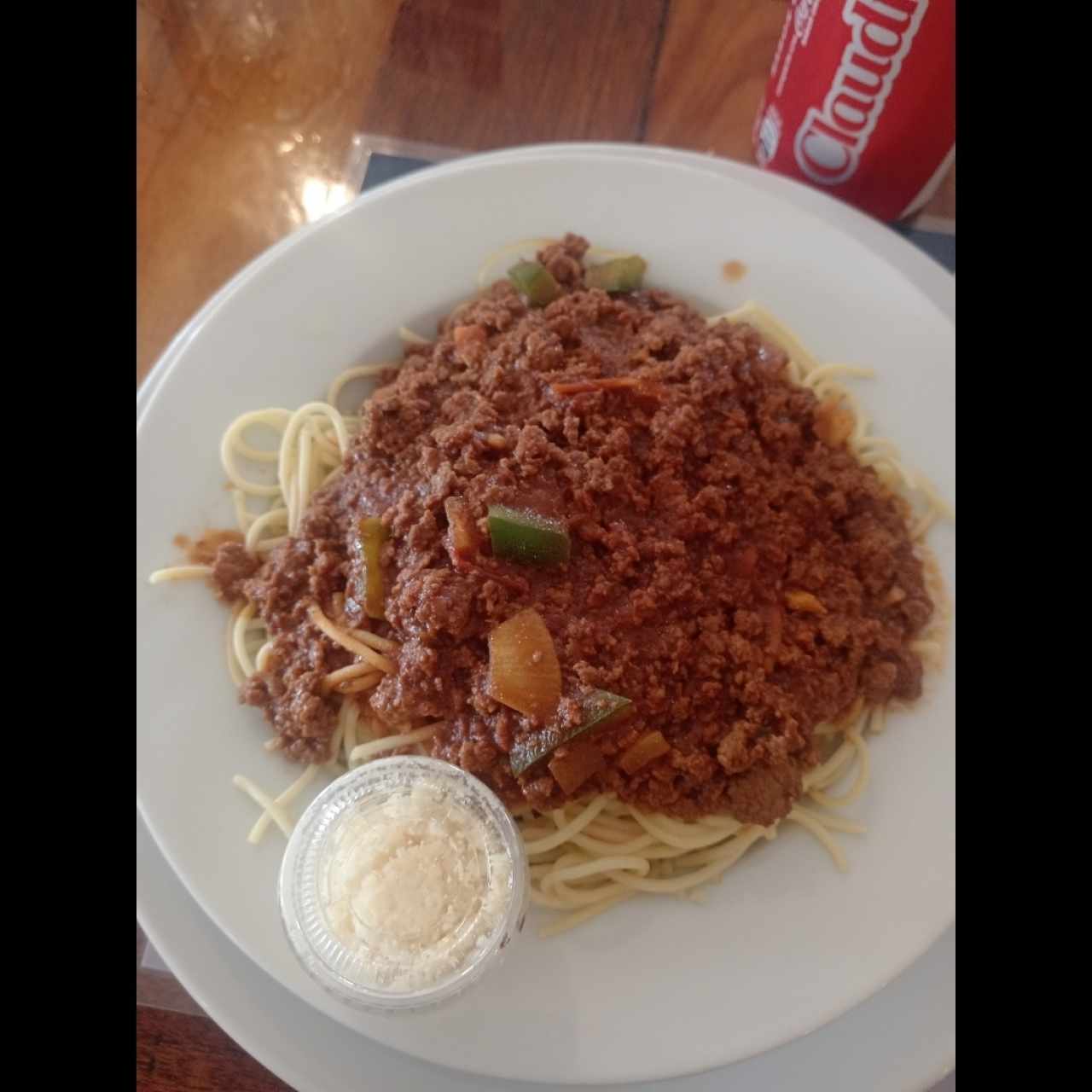 PASTAS - PASTA - Espaguettini Bologñesa