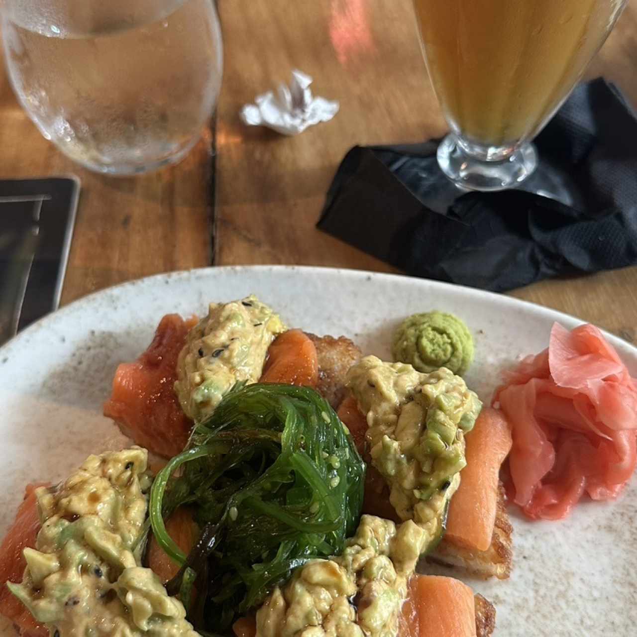 sushi pizza