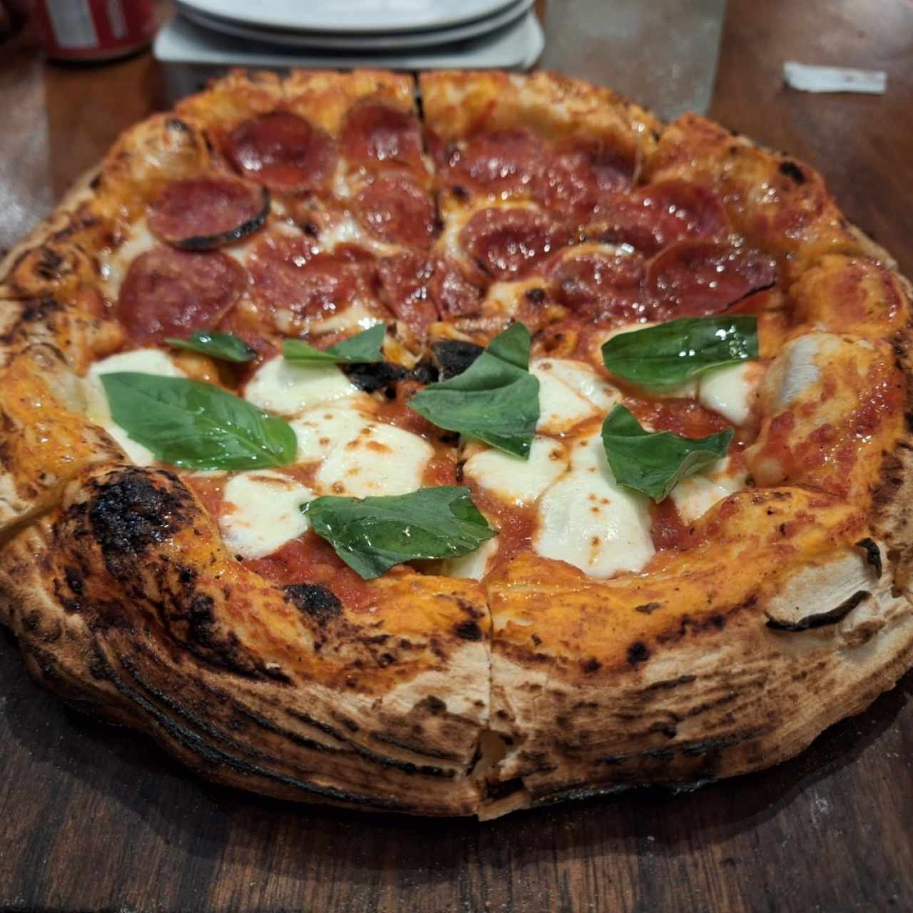 Rica pizza, la cena de mis amigos 