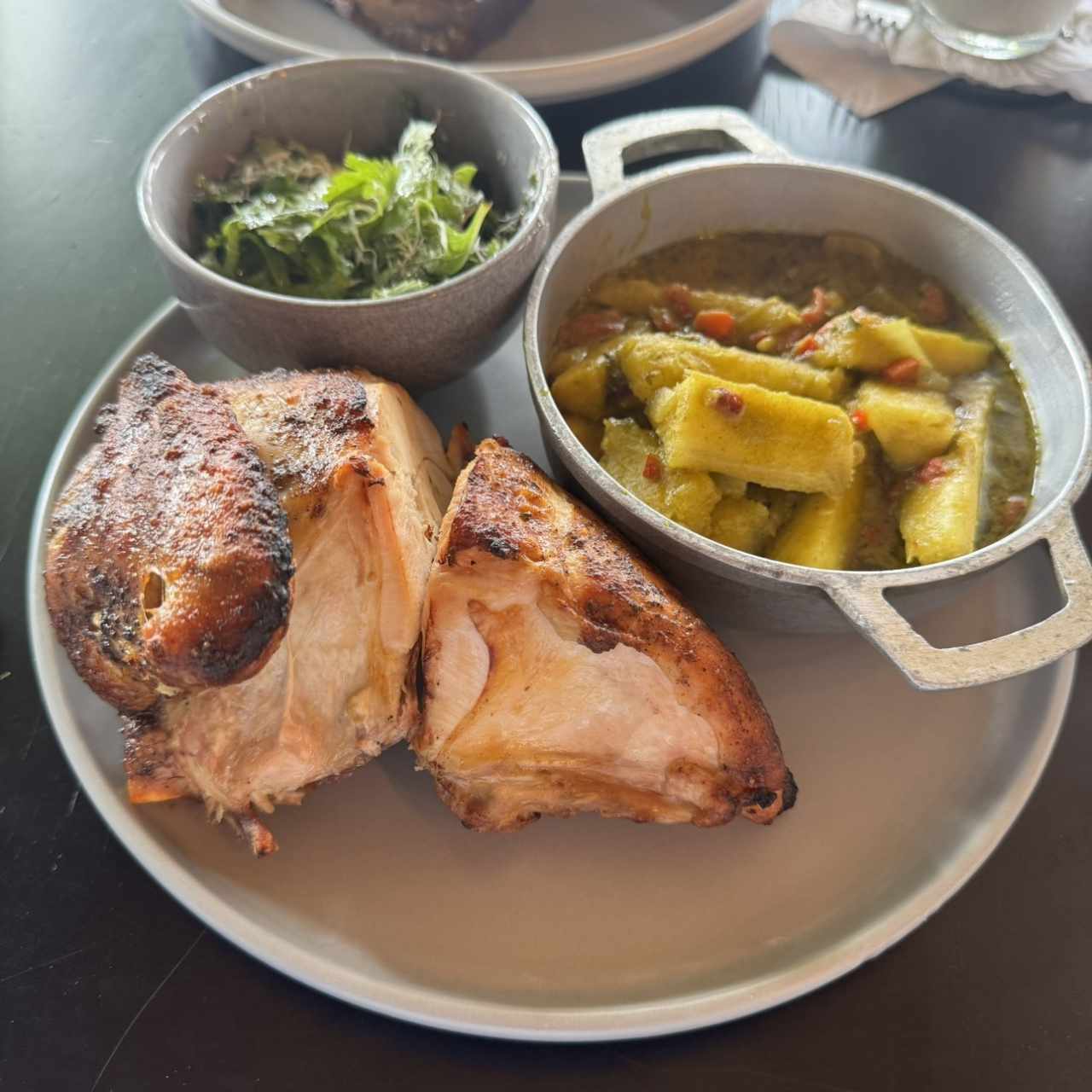 Pollo al carbón 