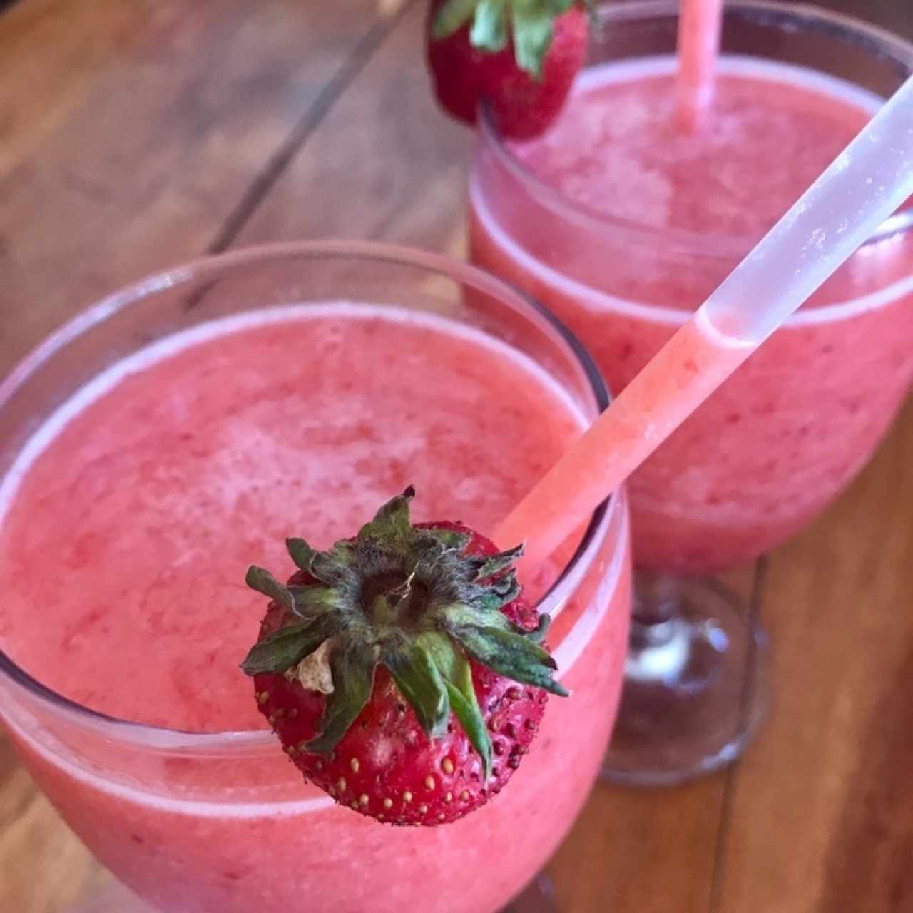 batido de fresas🍓