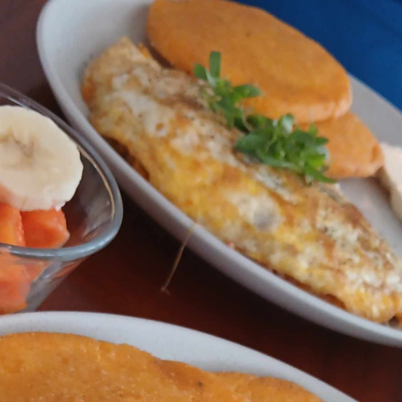 Omelet tortillas y queso 