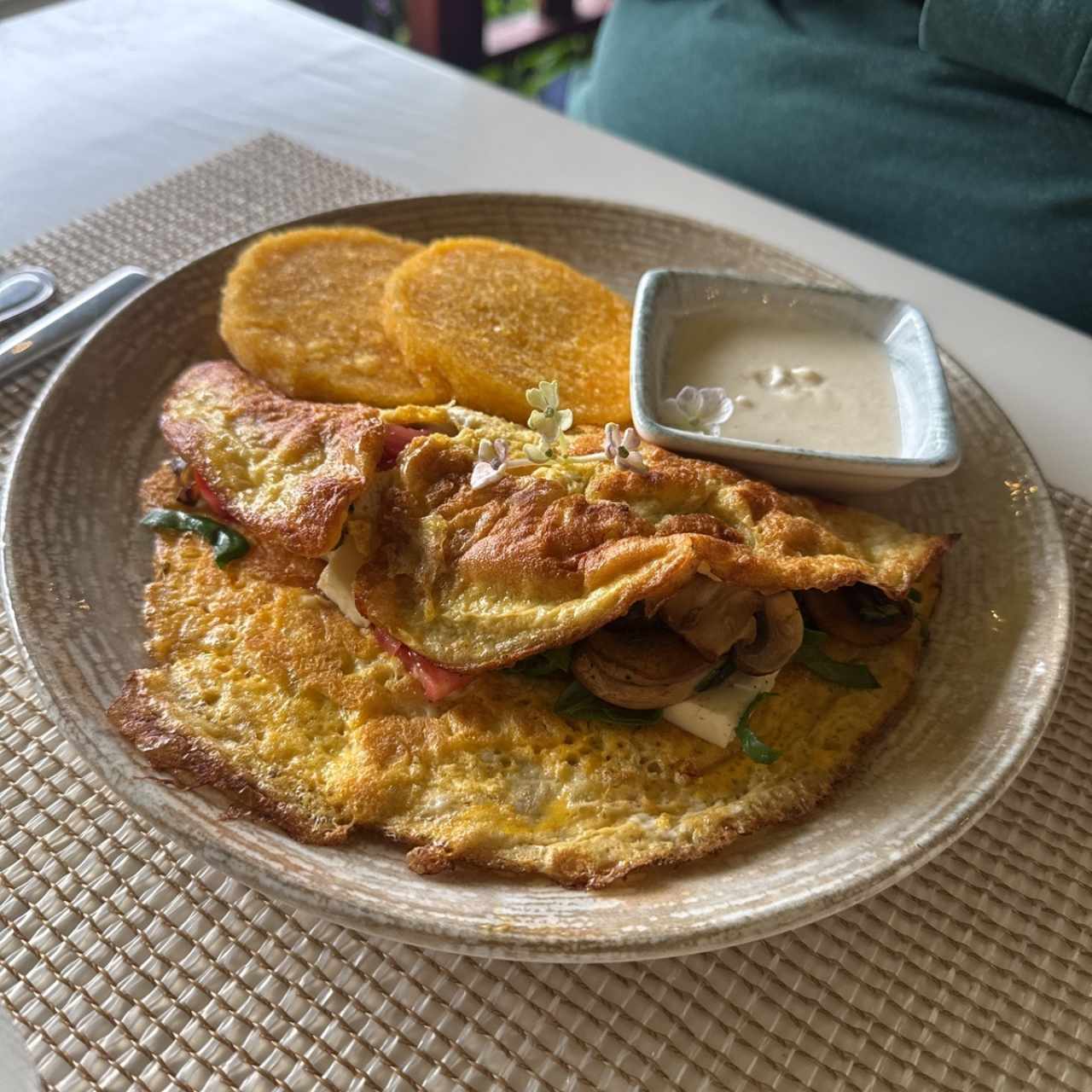 Omelette de Hongos