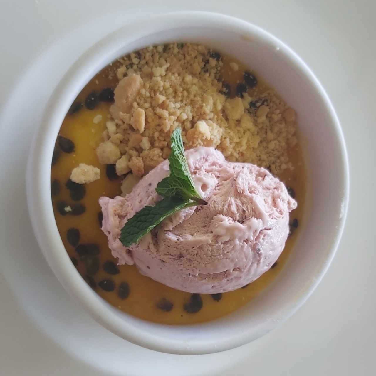Pie de maracuyá