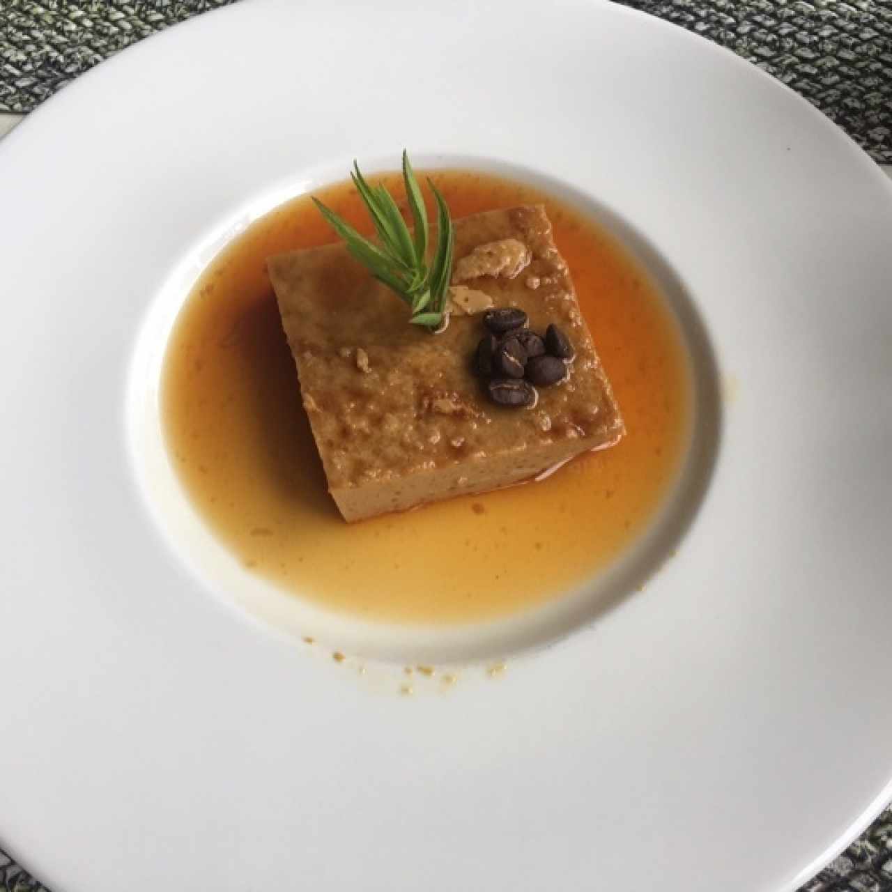 Flan de cafe 