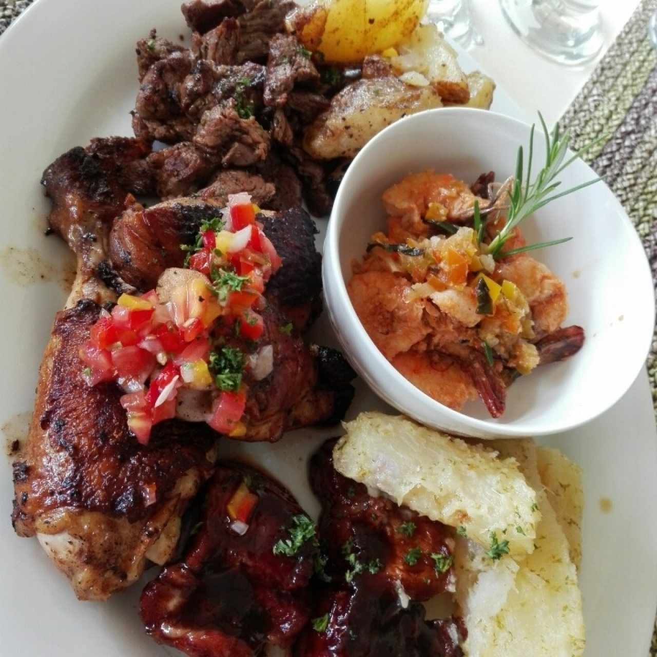 bandeja mixta