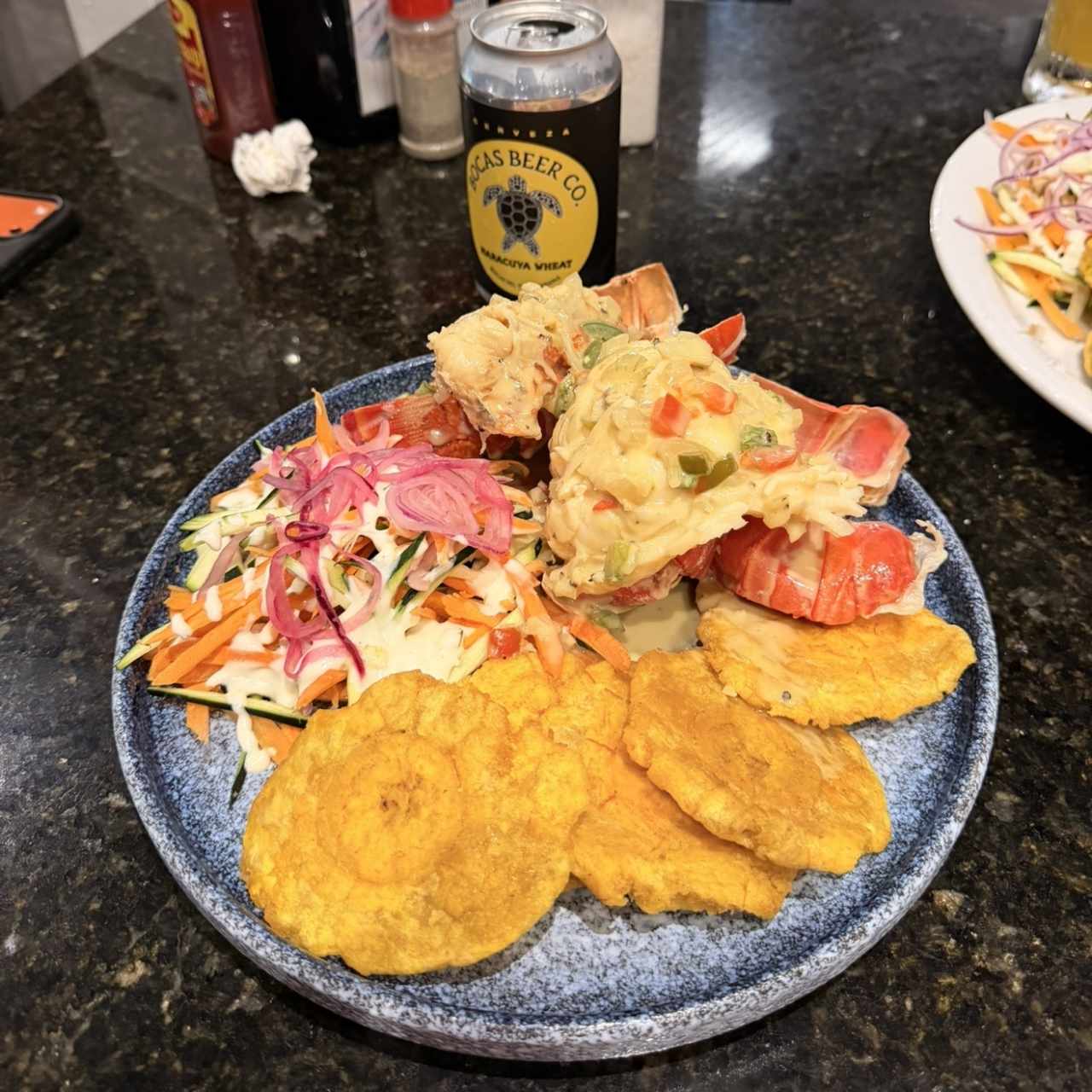 Langosta Al Estilo Mariposa