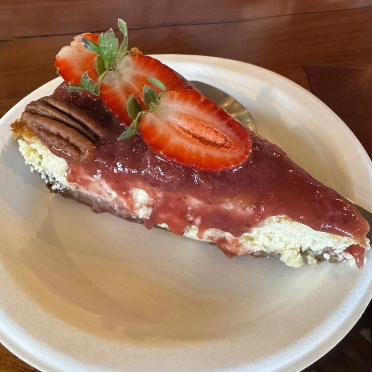 Cheesecake de fresa
