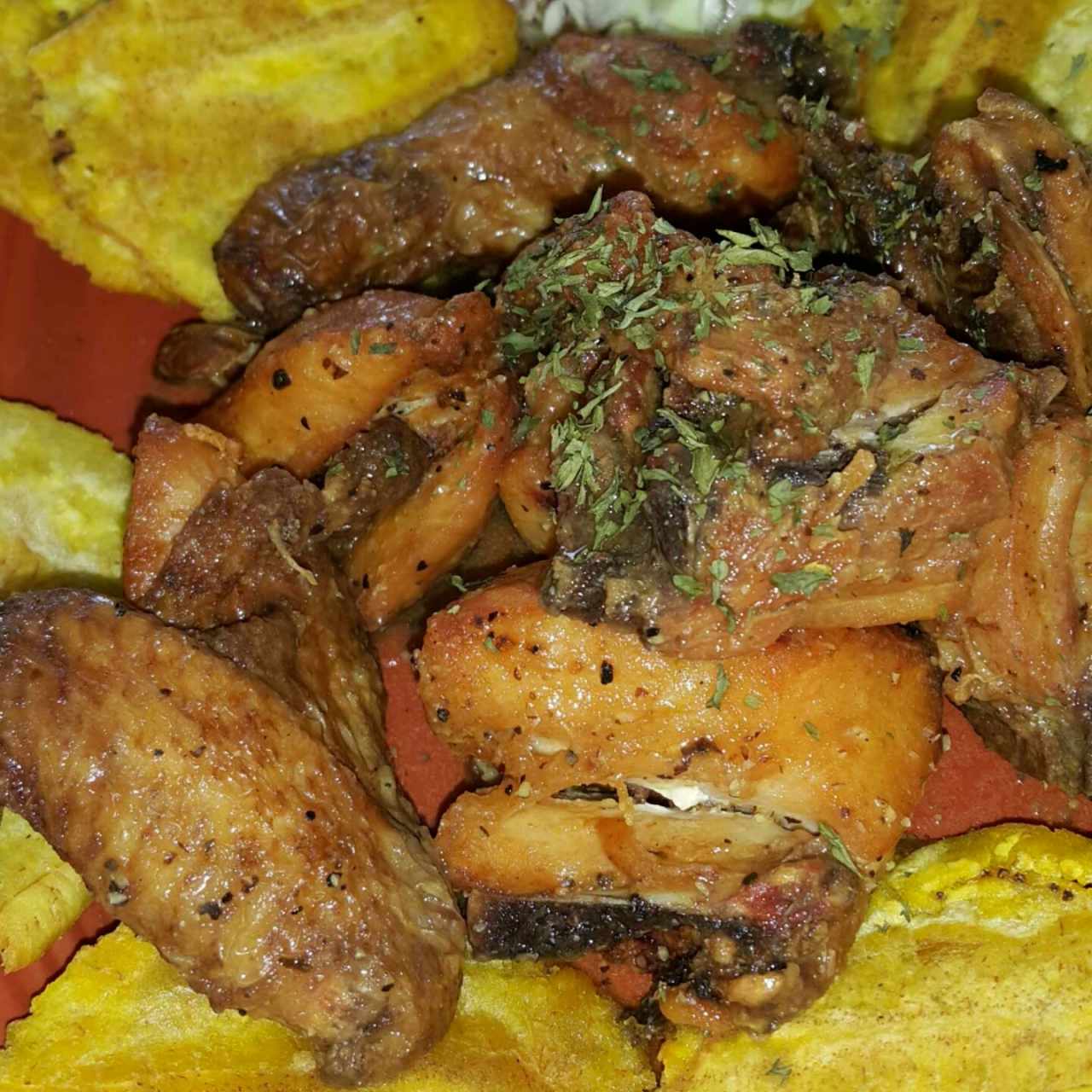 pollo con limon y pimienta