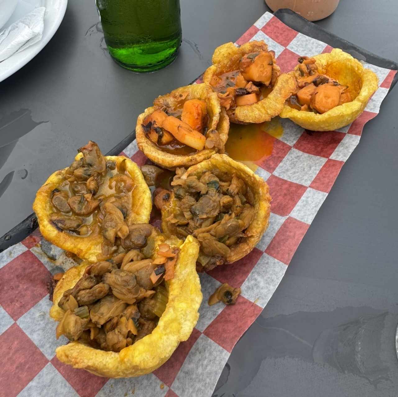 Canastas de mariscos