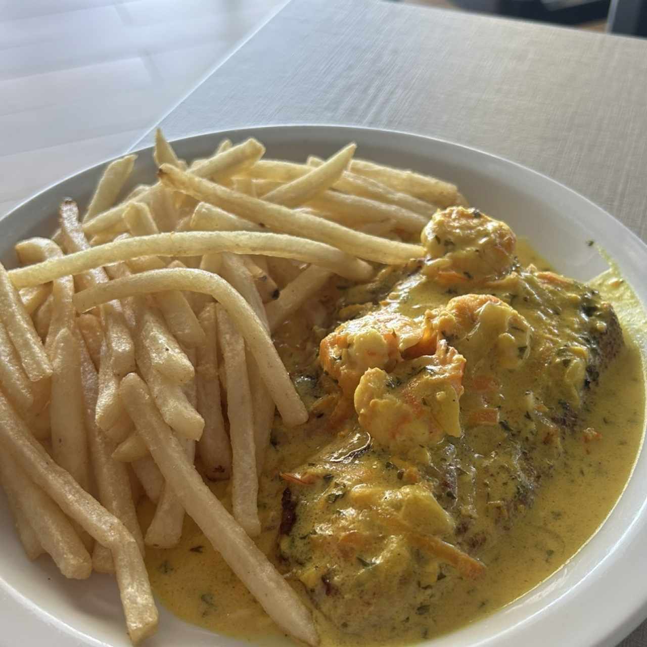 FILETE DE PESCADO A LO MACHO