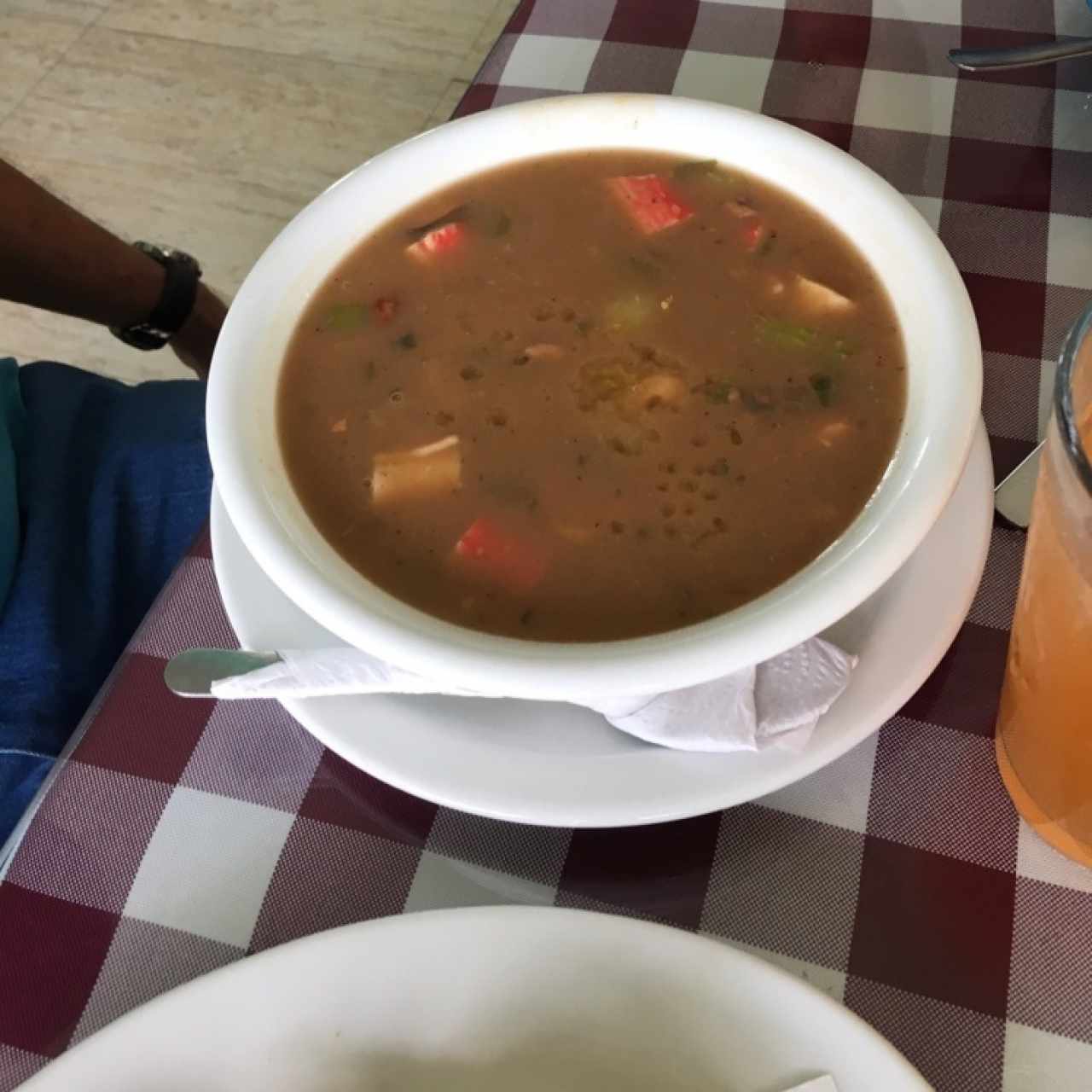 Sopa de mariscos