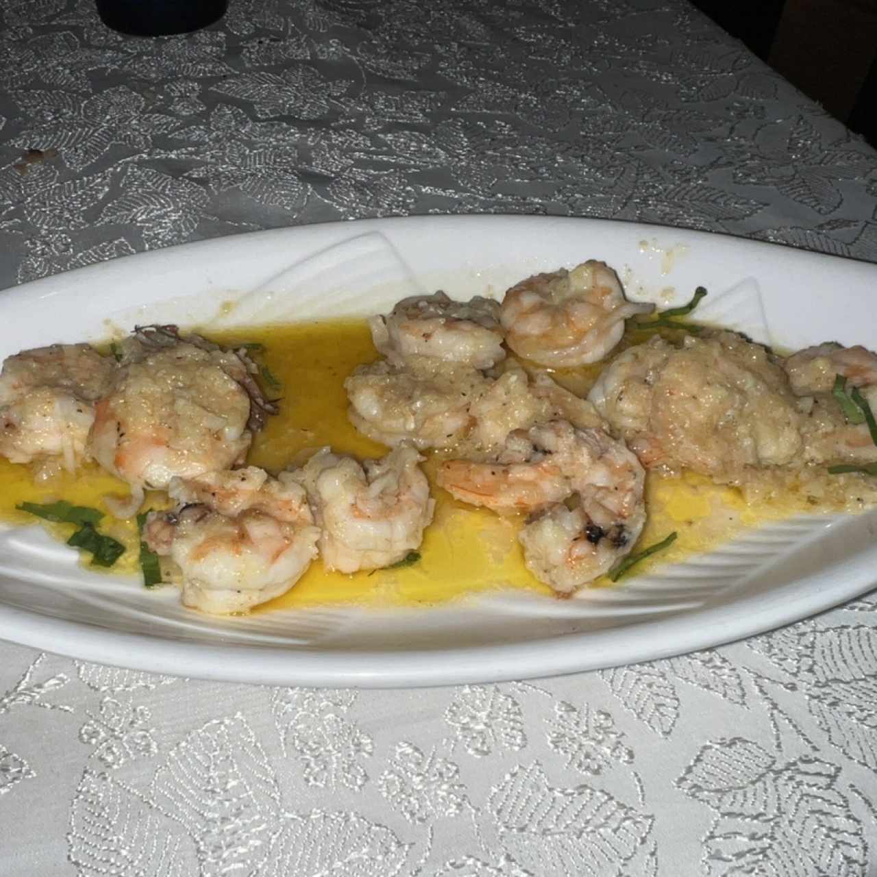 Mariscos - Camarones al Ajillo