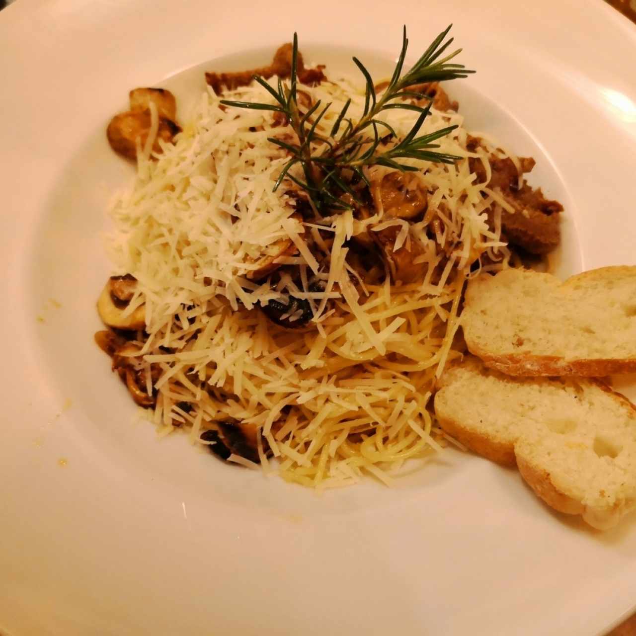 Spaguetti con Strogonoff