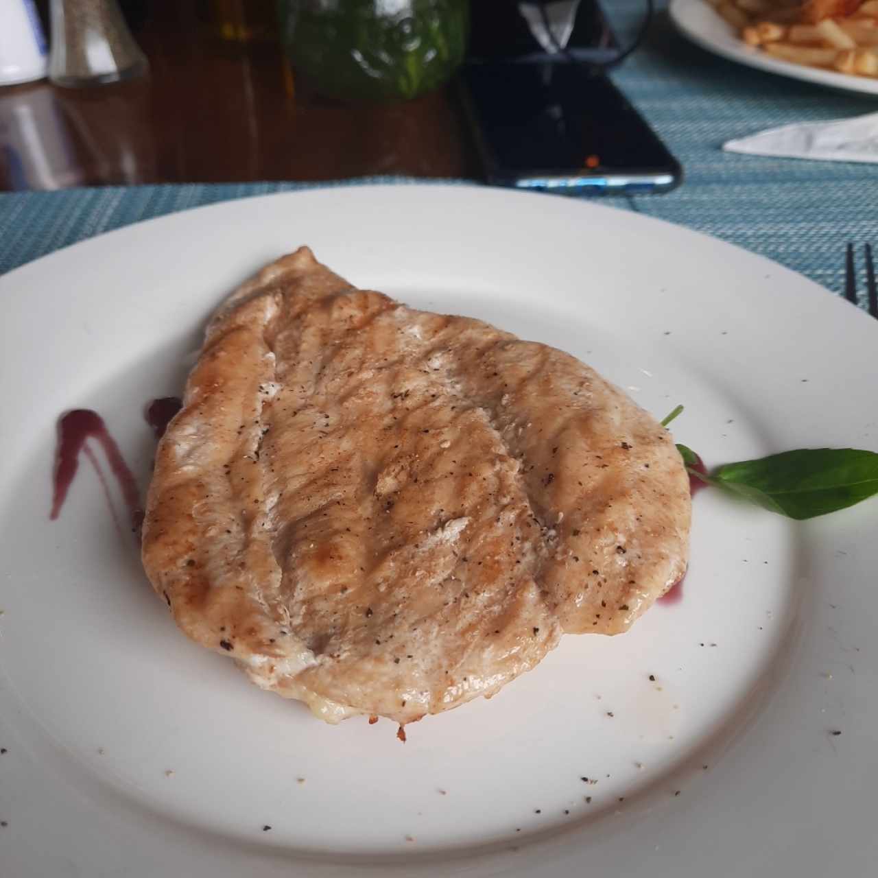 filete de pollo a la plancha