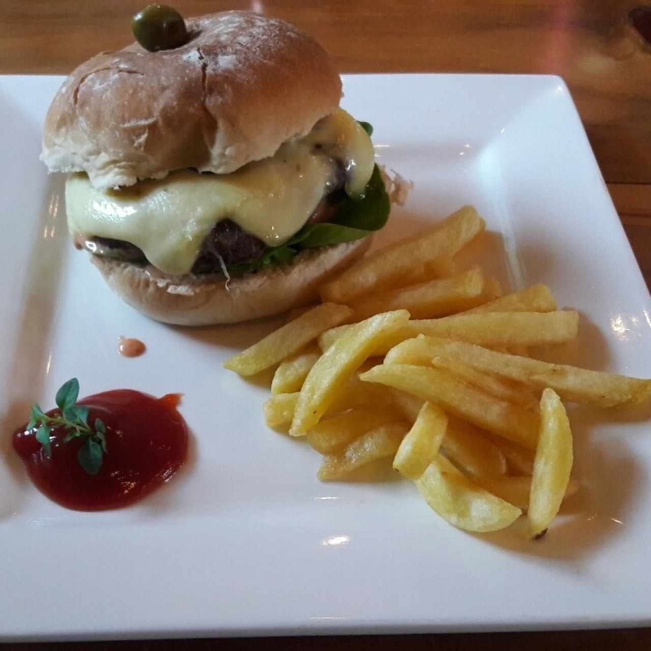 hamburguesa casa Vieja