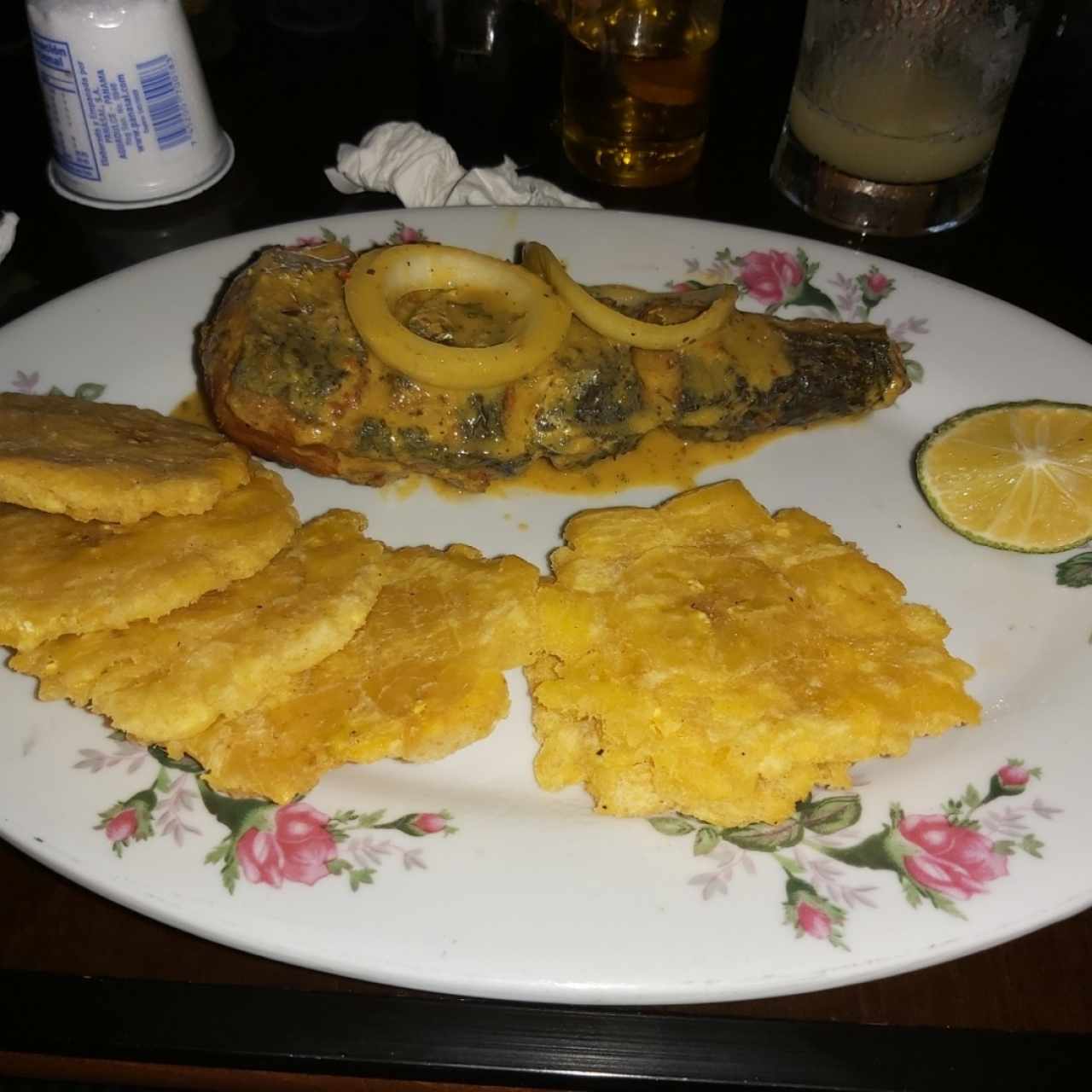 menú ejecutivo : pescado en escabeche 