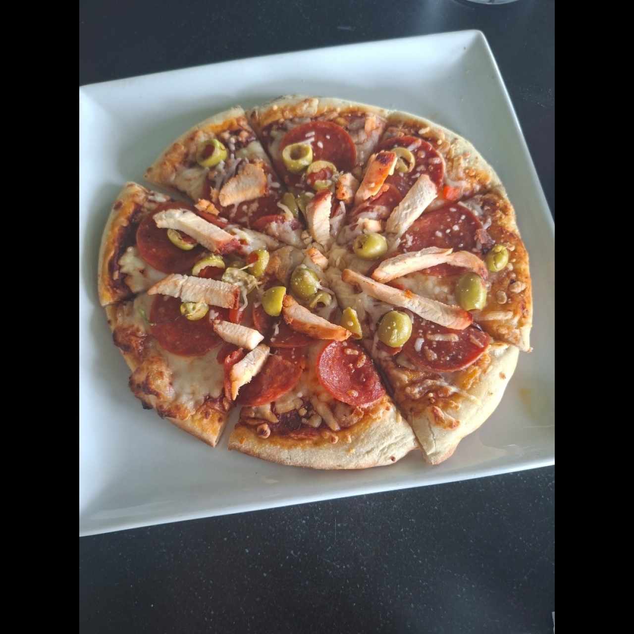 Menú - Pizza (3 Ingredientes)