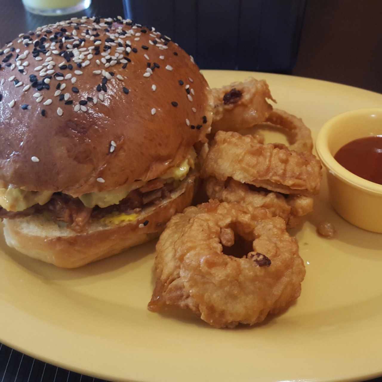 pulled pork sandwich