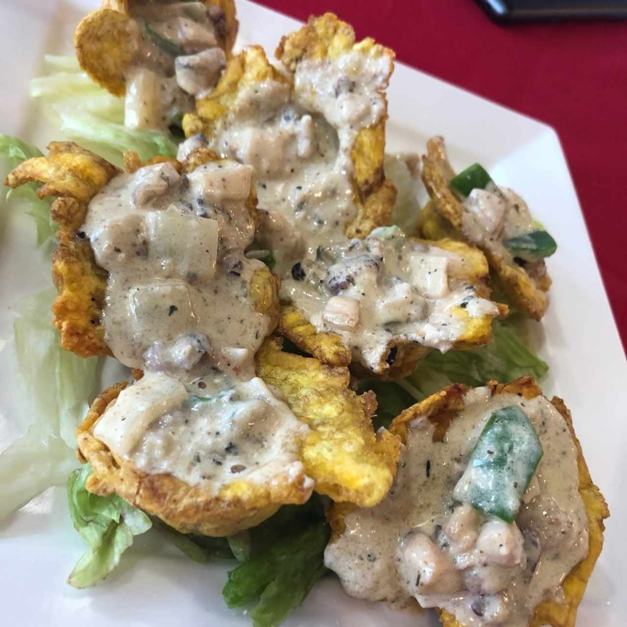 Canastitas de mariscos
