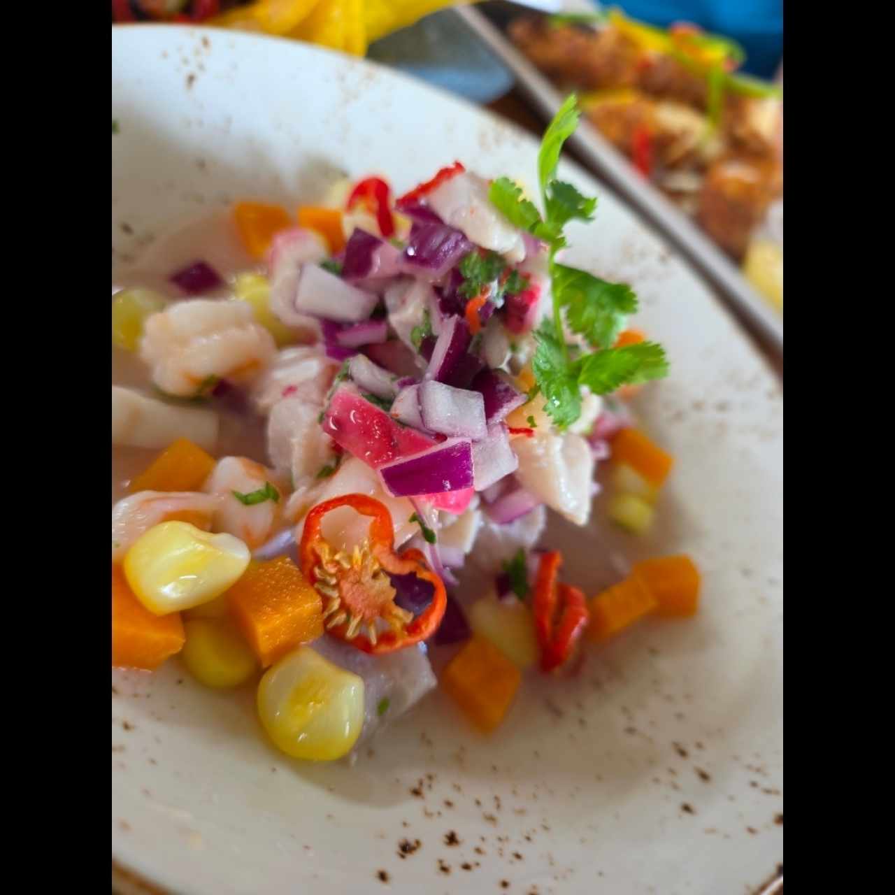 Menú - Ceviche de pescado