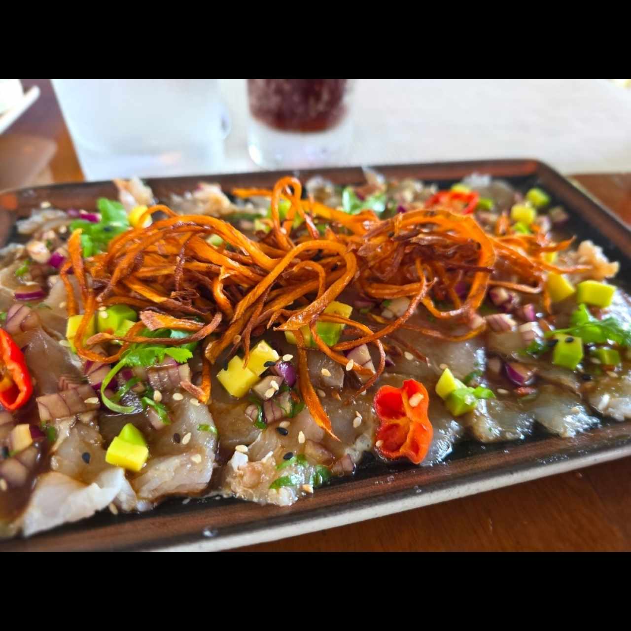 Menú - Tiradito Nikkei