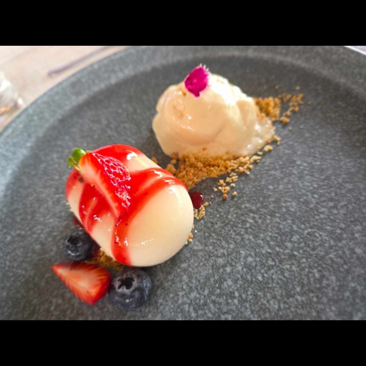 postre-guabana y helado