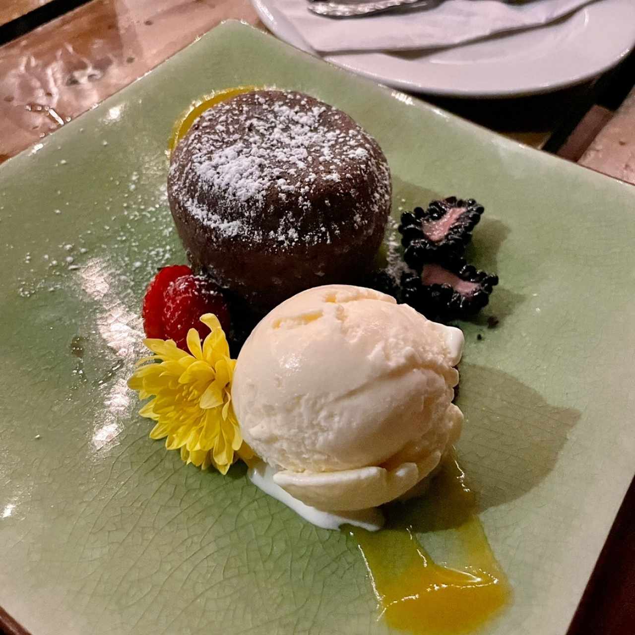 volcan de chocolate