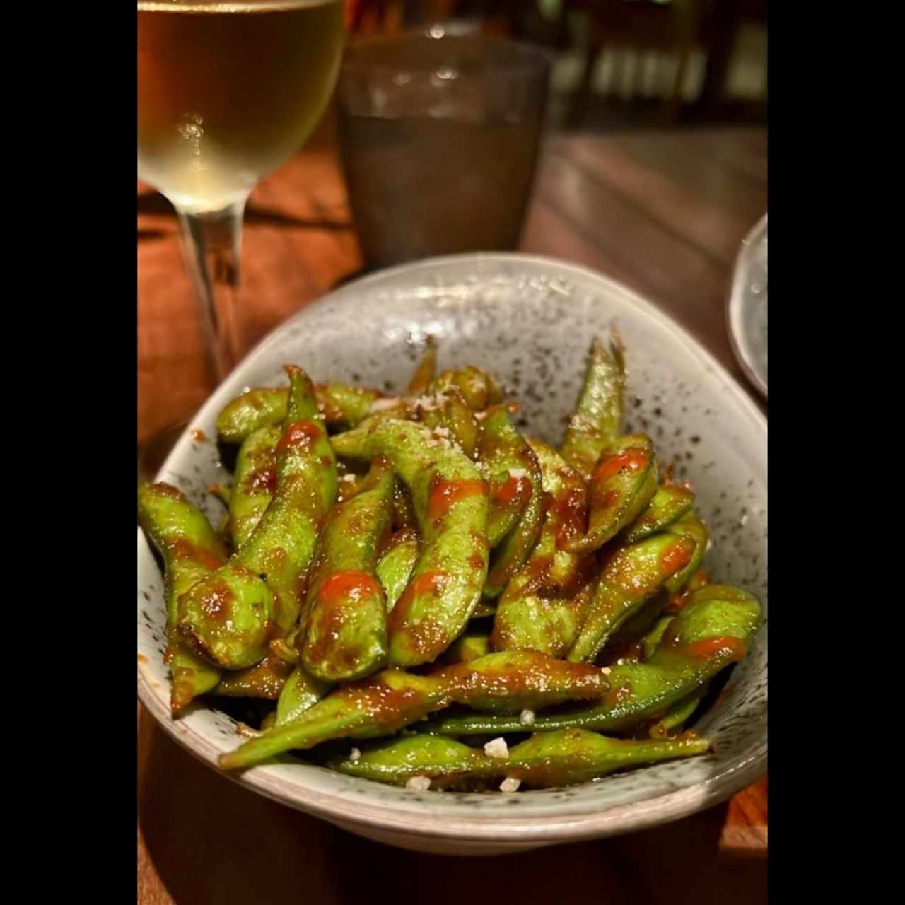 ENTRADAS - Edamame picante