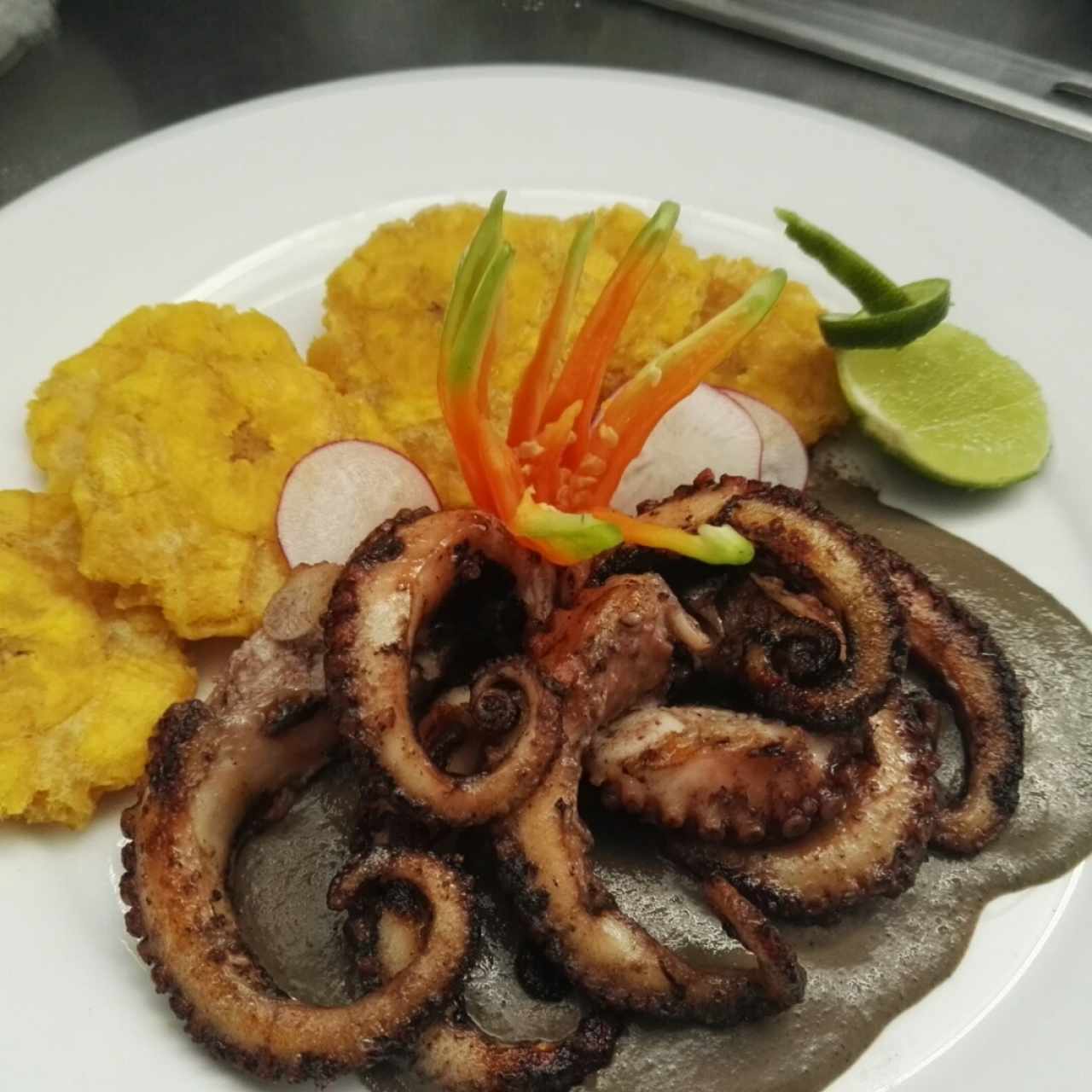 pulpo al olivo
