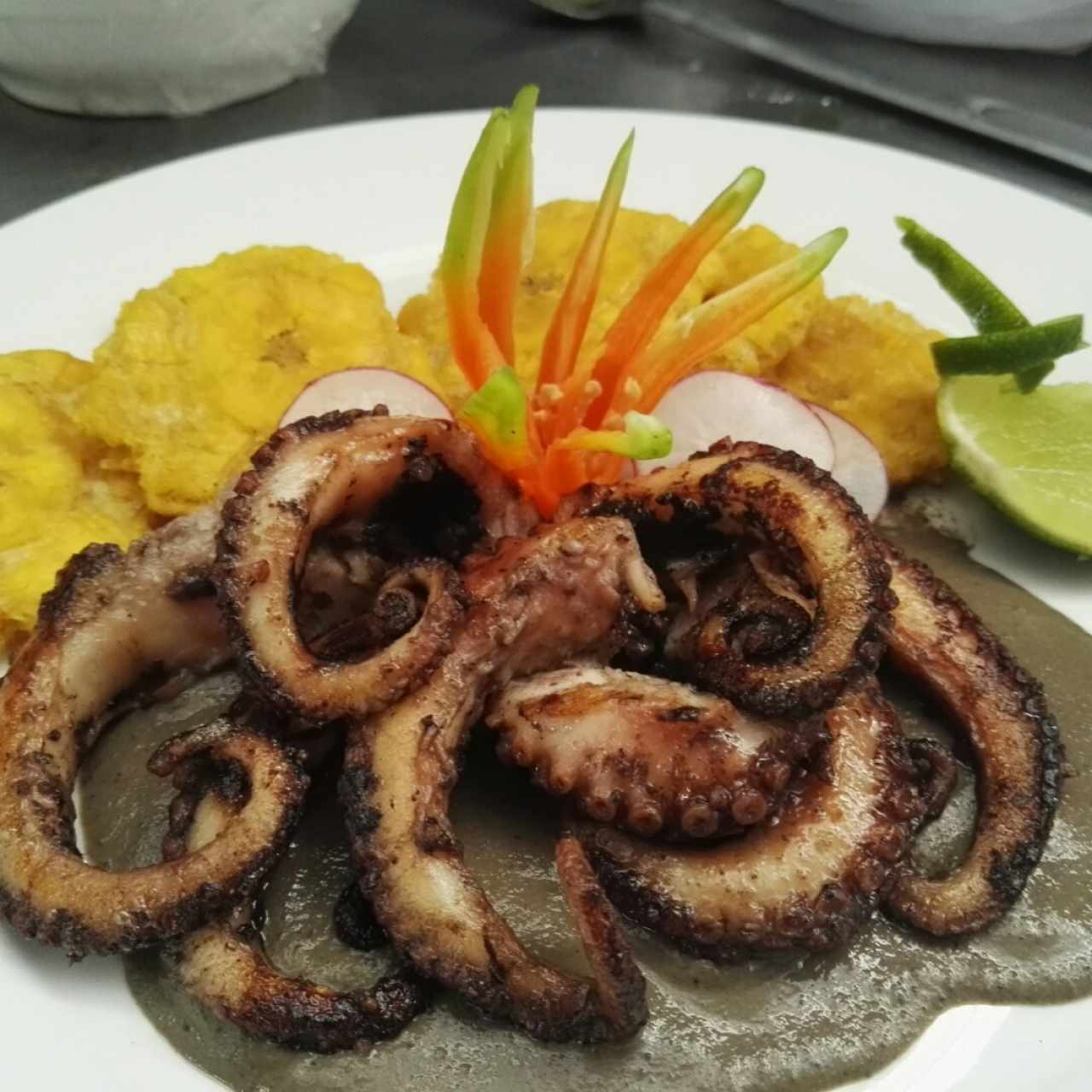 pulpo al olivo