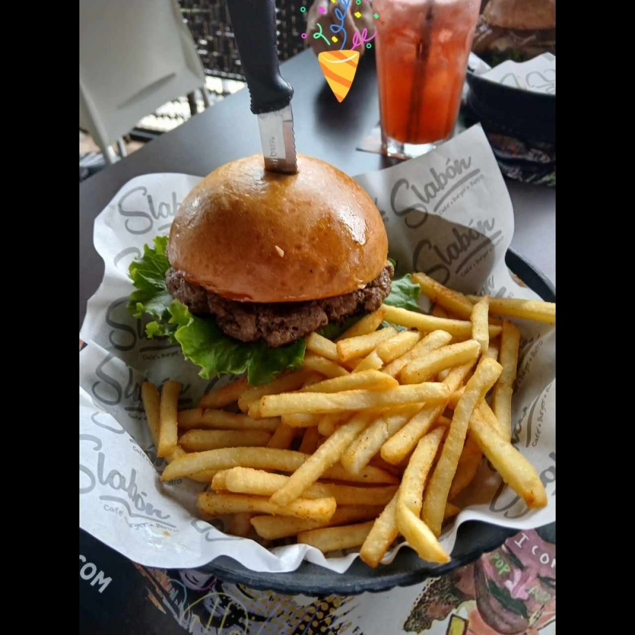 Hamburguesa Retro