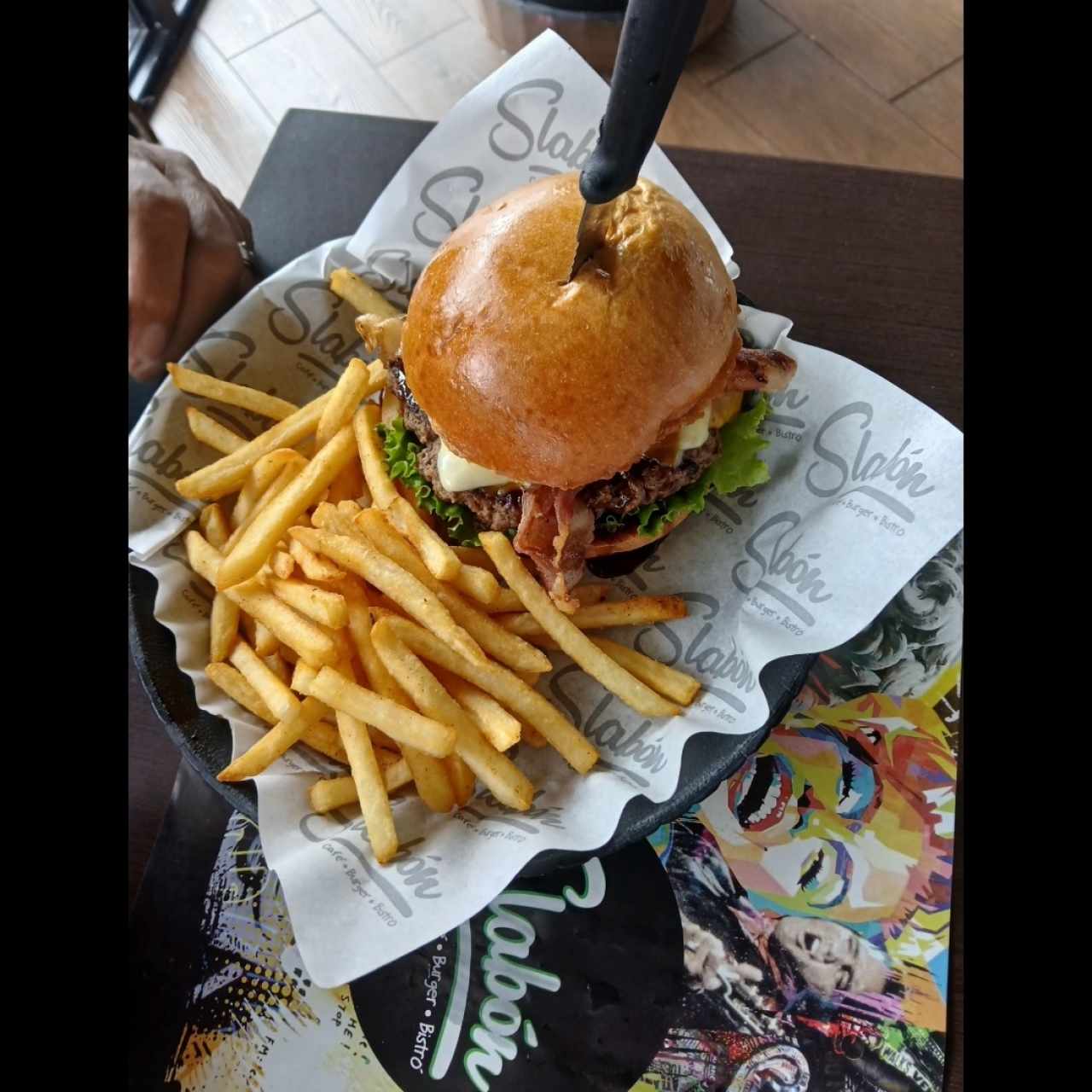 Burger - 4 Cheese and Bacon