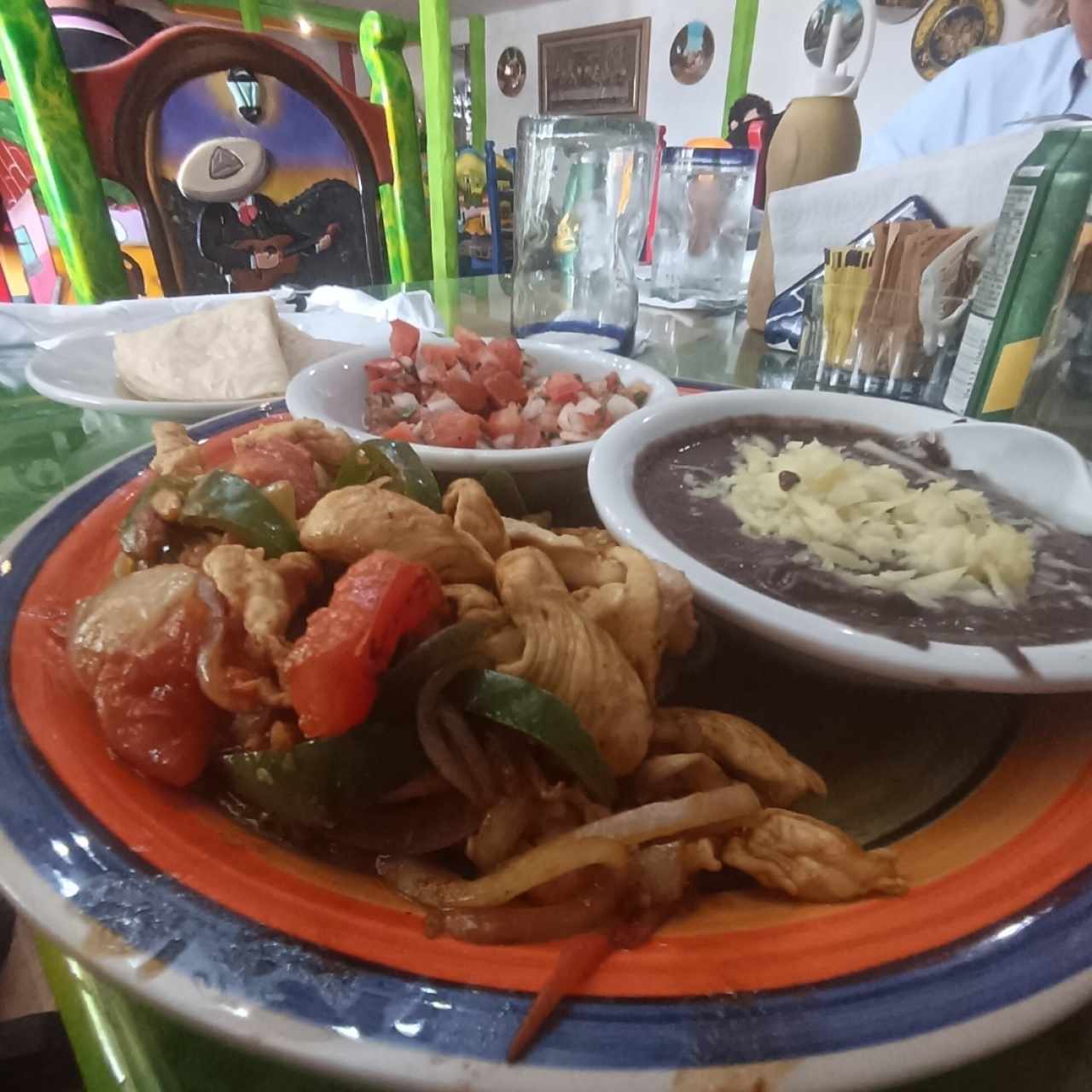 Mexican Food - Fajitas de Pollo