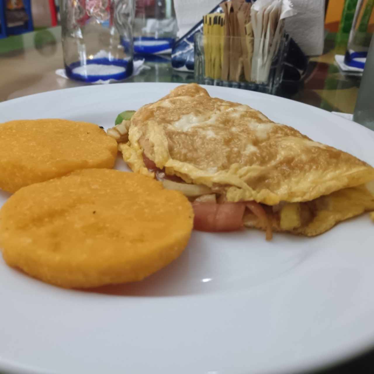 Omelette vegetales 